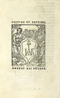 Picture 10 of 10 from Aristophanis comicorum prinicipis Comoediae vndecim, è graeco in latinum, ad verbu[m], translatae (1542), leaf 526