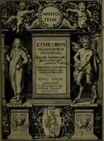 Picture 1 of 25 from Aristotelis Ethicorvm Nicomachiorum paraphrasis (1607), leaf 8