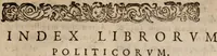 An illustration from Aristotelis Politica (1601)