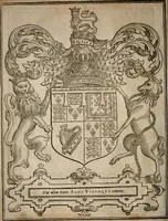 An illustration from Aristotelous technēs rētorikēs, biblia tria = Aristotelis de rhetorica seu arte dicendi libri tres, græcolat. : contextu græco, ad exemplaria selectiora emendato : latino, paraphrasi, vbi opus, intertexto : vtroque, etiam in particulas distincto : margini interiori, adscriptis locis authoris, exipso citatis, vel en parallēlo similibus : exteriori, adposita analytica methodo, cuius tabulæ synopticæ, in sua loca distributæ (1619)