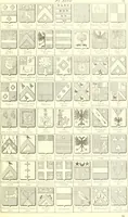 An illustration from Armoiries des familles contenues dans l'Armorial général de J.B. Rieststap [sic] (1903)