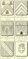 An illustration from Armoiries des familles contenues dans l'Armorial général de J.B. Rieststap [sic] (1903)