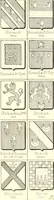 An illustration from Armoiries des familles contenues dans l'Armorial général de J.B. Rieststap [sic] (1903)