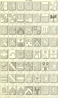 An illustration from Armoiries des familles contenues dans l'Armorial général de J.B. Rieststap [sic] (1903)