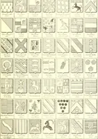 An illustration from Armoiries des familles contenues dans l'Armorial général de J.B. Rieststap [sic] (1903)