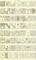 An illustration from Armoiries des familles contenues dans l'Armorial général de J.B. Rieststap [sic] (1903)