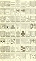 An illustration from Armoiries des familles contenues dans l'Armorial général de J.B. Rieststap [sic] (1903)