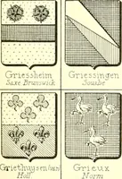 Picture 108 of 396 from Armoiries des familles contenues dans l'Armorial général de J.B. Rieststap [sic] (1903), leaf 198