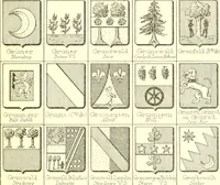 Picture 121 of 396 from Armoiries des familles contenues dans l'Armorial général de J.B. Rieststap [sic] (1903), leaf 220
