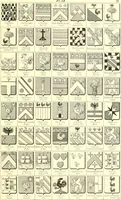 An illustration from Armoiries des familles contenues dans l'Armorial général de J.B. Rieststap [sic] (1903)