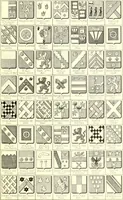 An illustration from Armoiries des familles contenues dans l'Armorial général de J.B. Rieststap [sic] (1903)
