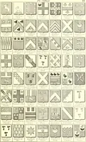 An illustration from Armoiries des familles contenues dans l'Armorial général de J.B. Rieststap [sic] (1903)