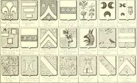 An illustration from Armoiries des familles contenues dans l'Armorial général de J.B. Rieststap [sic] (1903)