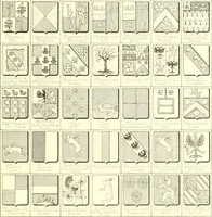 Picture 167 of 396 from Armoiries des familles contenues dans l'Armorial général de J.B. Rieststap [sic] (1903), leaf 316