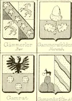An illustration from Armoiries des familles contenues dans l'Armorial général de J.B. Rieststap [sic] (1903)