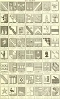 An illustration from Armoiries des familles contenues dans l'Armorial général de J.B. Rieststap [sic] (1903)