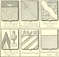 Picture 18 of 396 from Armoiries des familles contenues dans l'Armorial général de J.B. Rieststap [sic] (1903), leaf 36
