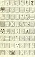 An illustration from Armoiries des familles contenues dans l'Armorial général de J.B. Rieststap [sic] (1903)