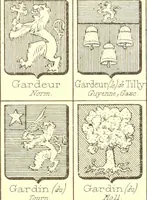 Picture 19 of 396 from Armoiries des familles contenues dans l'Armorial général de J.B. Rieststap [sic] (1903), leaf 38