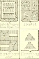 An illustration from Armoiries des familles contenues dans l'Armorial général de J.B. Rieststap [sic] (1903)