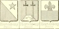 Picture 203 of 396 from Armoiries des familles contenues dans l'Armorial général de J.B. Rieststap [sic] (1903), leaf 384