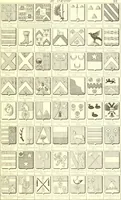 An illustration from Armoiries des familles contenues dans l'Armorial général de J.B. Rieststap [sic] (1903)