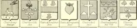 An illustration from Armoiries des familles contenues dans l'Armorial général de J.B. Rieststap [sic] (1903)