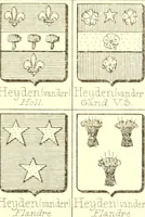 An illustration from Armoiries des familles contenues dans l'Armorial général de J.B. Rieststap [sic] (1903)