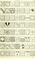 An illustration from Armoiries des familles contenues dans l'Armorial général de J.B. Rieststap [sic] (1903)