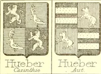 An illustration from Armoiries des familles contenues dans l'Armorial général de J.B. Rieststap [sic] (1903)