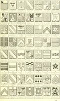 An illustration from Armoiries des familles contenues dans l'Armorial général de J.B. Rieststap [sic] (1903)