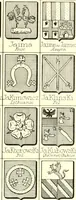 Picture 287 of 396 from Armoiries des familles contenues dans l'Armorial général de J.B. Rieststap [sic] (1903), leaf 542