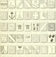 Picture 315 of 396 from Armoiries des familles contenues dans l'Armorial général de J.B. Rieststap [sic] (1903), leaf 592