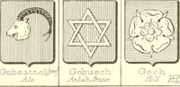 Picture 34 of 396 from Armoiries des familles contenues dans l'Armorial général de J.B. Rieststap [sic] (1903), leaf 60
