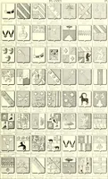 Picture 325 of 396 from Armoiries des familles contenues dans l'Armorial général de J.B. Rieststap [sic] (1903), leaf 614