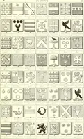 An illustration from Armoiries des familles contenues dans l'Armorial général de J.B. Rieststap [sic] (1903)