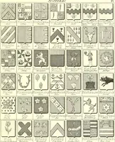 Picture 344 of 396 from Armoiries des familles contenues dans l'Armorial général de J.B. Rieststap [sic] (1903), leaf 654