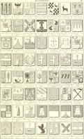 An illustration from Armoiries des familles contenues dans l'Armorial général de J.B. Rieststap [sic] (1903)