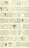 Picture 371 of 396 from Armoiries des familles contenues dans l'Armorial général de J.B. Rieststap [sic] (1903), leaf 692