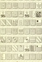 An illustration from Armoiries des familles contenues dans l'Armorial général de J.B. Rieststap [sic] (1903)
