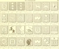 Picture 377 of 396 from Armoiries des familles contenues dans l'Armorial général de J.B. Rieststap [sic] (1903), leaf 704