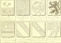 An illustration from Armoiries des familles contenues dans l'Armorial général de J.B. Rieststap [sic] (1903)