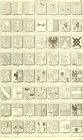An illustration from Armoiries des familles contenues dans l'Armorial général de J.B. Rieststap [sic] (1903)