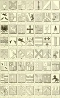 An illustration from Armoiries des familles contenues dans l'Armorial général de J.B. Rieststap [sic] (1903)