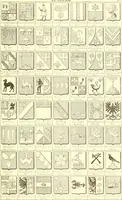 Picture 387 of 396 from Armoiries des familles contenues dans l'Armorial général de J.B. Rieststap [sic] (1903), leaf 718