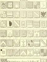 Picture 395 of 396 from Armoiries des familles contenues dans l'Armorial général de J.B. Rieststap [sic] (1903), leaf 736