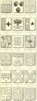 An illustration from Armoiries des familles contenues dans l'Armorial général de J.B. Rieststap [sic] (1903)