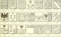 An illustration from Armoiries des familles contenues dans l'Armorial général de J.B. Rieststap [sic] (1903)