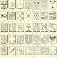 Picture 56 of 396 from Armoiries des familles contenues dans l'Armorial général de J.B. Rieststap [sic] (1903), leaf 98