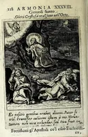 Picture 30 of 47 from Armonia contemplativa sopra la vita di Giesù Christo : delli santi Filippo Neri, Ignatio Loiola, Caietano di Tieni, e Teresa di Giesù : disposta secondo l'ordine delli Vangeli non solo per tutti li giorni dell'anno, mesi e settimane, ma ancora per tutte le feste principali : consegrata all'altezza serenissima Anna Maria Isabella, duchessa di Mantoua, Monferrato, Guastalla, &c. (1690), leaf 134